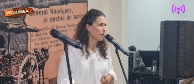 &ldquo;No nos gusta lo que est&aacute; pasando&rdquo;: con dardos al maurismo, Mar&iacute;a Gim&eacute;nez inaugur&oacute; su local en Gral. Rodr&iacute;guez