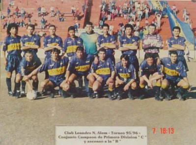 El emotivo recuerdo de Alem, a 30 a&ntilde;os del ascenso a la Primera B Metropolitana