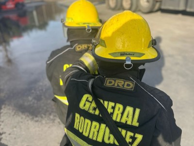 Bomberos Voluntarios debieron trabajar en al menos tres incendios en las últimas 24 horas