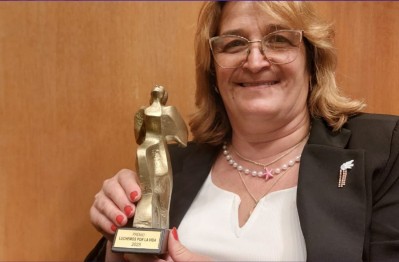 La ONG "Luchemos por la Vida" reconoció a una vecina rodriguense