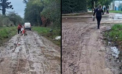 La calle que "compite" con Trueba: a pocas cuadras de distancia, los mismos problemas