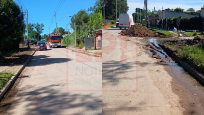 Bomberos actuaron ante una pérdida de gas y se encontraron una situación bastante irregular