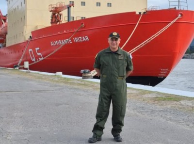 Bombero rodriguense expresó toda su emoción durante su última campaña en la Antártida