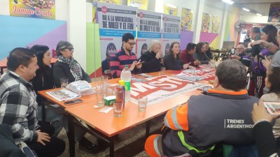 El Frente de Izquierda lanzó su campaña local para las elecciones legislativas del 7 de septiembre