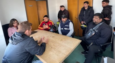 Tras los reclamos de los delivery por inseguridad, Rappazzo se reuni&oacute; con la premisa "un Gobierno que escucha"