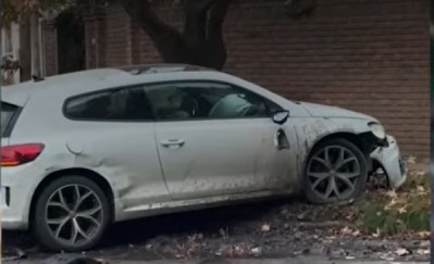 Video: los persiguieron desde Gral Rodr&iacute;guez a Moreno y los delincuentes terminaron chocando