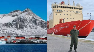 Última vez en la Antártida: Bombero de General Rodríguez inició su sexta y definitiva campaña