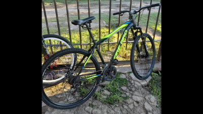 "Volv&iacute; y ya no estaba": en segundos le robaron la bicicleta desde adentro de su casa