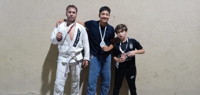 Familia rodriguense se destacó en un prestigioso torneo nacional de Jiu Jitsu en Pilar