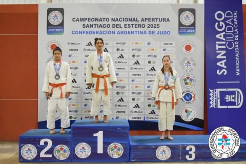 Jóvenes judocas del club Alem se destacaron en el Campeonato Nacional de Santiago del Estero