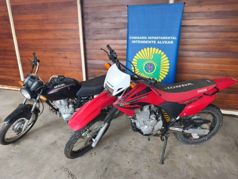 Recuperaron en La Pampa una moto robada en Gral Rodríguez: cómo habría llegado allí