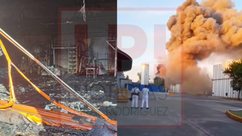 Ardió un depósito de importante firma industrial en la Colectora Sur del Acceso Oeste