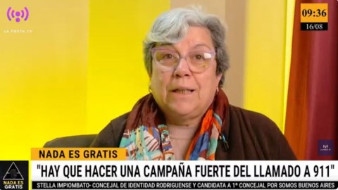Stella Impiombato (Somos Bs As): "Yo no ataco al Municipio, yo le pido, si no pueden, se les explica a los vecinos"