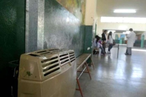 Por la ola polar, más escuelas suspenden sus clases presenciales en General Rodríguez