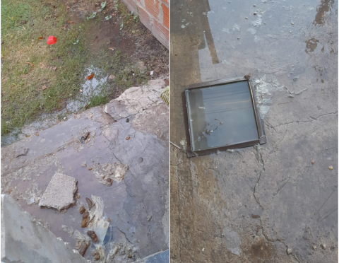 "Cada vez estamos peor": por enésima vez sufren desbordes cloacales y esperan una urgente respuesta de ABSA