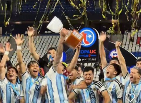 Un rodriguense grit&oacute; &iexcl;Campe&oacute;n! con la Selecci&oacute;n Argentina