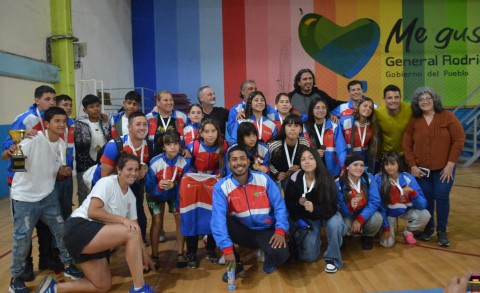 Video: así fue el recibimiento a los deportistas rodriguenses que compitieron en los Juegos Bonaerenses