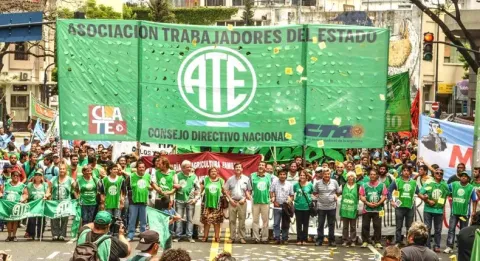 ATE definió un paro nacional con "movilizaciones sorpresivas" en todo el país: cómo será y cuándo