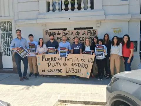 Judiciales bonaerenses denunciaron el "deterioro y colapso" del Fuero de Familia