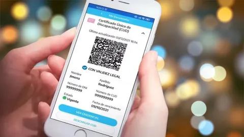 El Gobierno recordó cómo hacer en caso de robo o pérdida del Certificado Único de Discapacidad