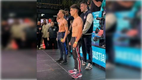 El boxeador rodriguense Sebastián Castillo ante una pelea histórica de nivel internacional