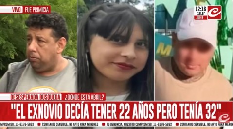 "La buscan hasta en la frontera": la incertidumbre por Abril llegó otra vez a medios nacionales