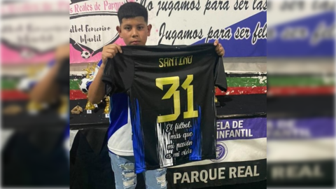 "La mochila salvó su vida": la impactante revelación de la tía de Santino, que ahora necesita dadores de sangre