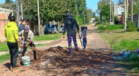 La decisión que tomaron vecinos del barrio La Posta a causa del estado de sus calles