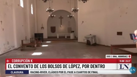 "Así es por dentro": por primera vez, un medio nacional recorrió el convento de los bolsos de José López