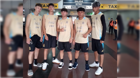 Quiénes son los 7 jóvenes rodriguenses que juegan en un club brasileño y representarán a un seleccionado argentino