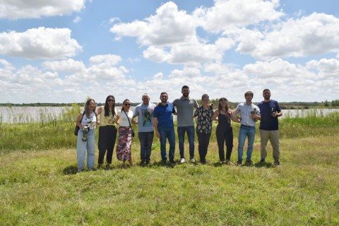 Funcionarios morenenses visitaron las obras de la Reserva Natural de Gral Rodríguez: con qué objetivo