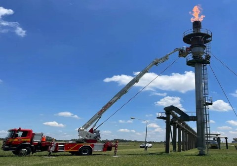 Los Bomberos cerraron otro año lleno de capacitaciones y prácticas