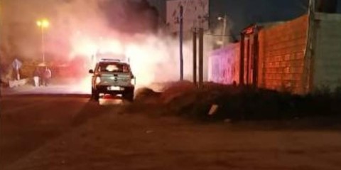 Video: a qué se debió la fuerte explosión que se escuchó en los límites con Moreno