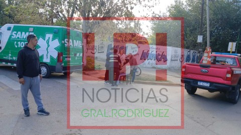 Joven embarazada sufrió heridas tras un choque en la esquina del Tapié