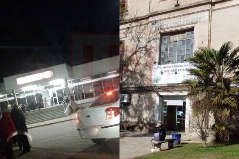 Las dos caras del Hospital Vicente López y Planes