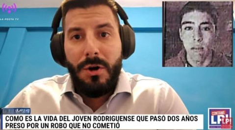 El abogado del joven que estuvo dos años preso injustamente dijo que "se emperraron con él por ser pobre"