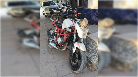 Recuper&oacute; la moto que le hab&iacute;an robado 24 horas antes, pero con un "peque&ntilde;o detalle"