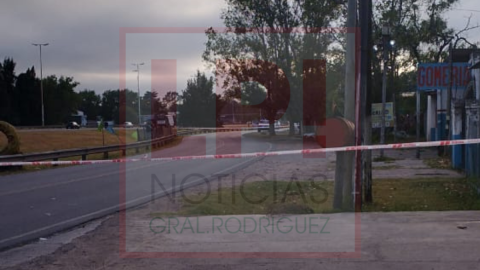 Un policía mató a un presunto motochorro a metros de la Colectora Sur del Acceso Oeste