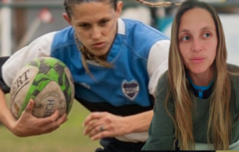 El importante video que difundió la rugbier rodriguense que sufrió una grave lesión
