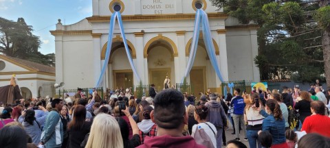 Misa, peregrinaci&oacute;n y m&uacute;sica: as&iacute; festej&oacute; General Rodr&iacute;guez el D&iacute;a de su patrona