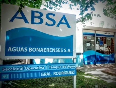 ABSA informó problemas en la red de agua en una zona de General Rodríguez: de qué se trata
