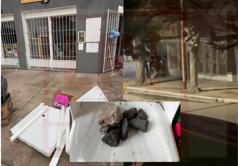 "Saqueadores Mundialistas" tambi&eacute;n atacaron almac&eacute;n de la zona sur del centro de Gral. Rodr&iacute;guez