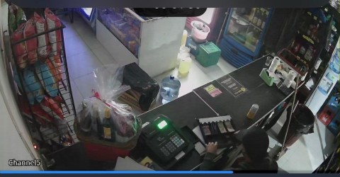 Video: robaron un local gastronómico del casco urbano en plena madrugada