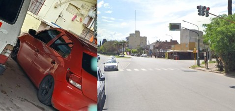 La chocó a ella y su familia, lo persiguieron y huyó: "Me dijeron que tiene causas penales"