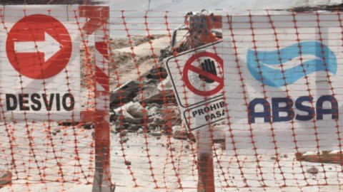 ABSA inform&oacute; baja presi&oacute;n de agua en el casco c&eacute;ntrico por una falla en una perforaci&oacute;n