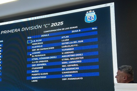 Atlas ya conoce cómo será su camino en la Primera C 2025