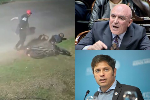 José Luis Espert se hizo eco del homicidio del policía al motochorro en Gral. Rodríguez y fustigó a Axel Kicillof