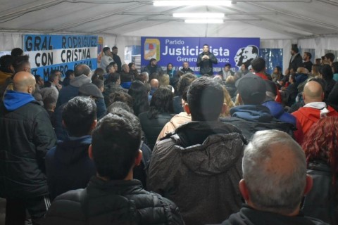 “Gral. Rodríguez con Cristina”: la movilización “con seguridad propia” del PJ local para bancar a la expresidenta mañana