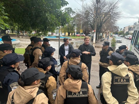 Cuántos agentes de la Fuerza Barrial hay actualmente en Gral. Rodríguez y cuántos más podrían sumarse en el mediano plazo