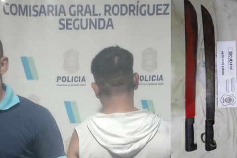 Lo detuvieron por atacar a su cuñada con un machete y lo vinculan con otro sangriento hecho reciente
